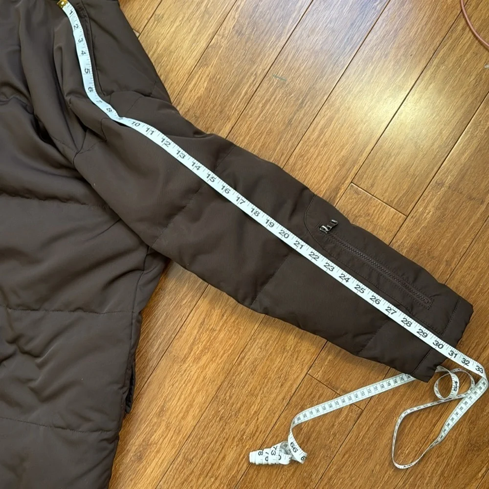 BOSS / HIGO BOSS Brown Puffer Jacket Real Down sz 48